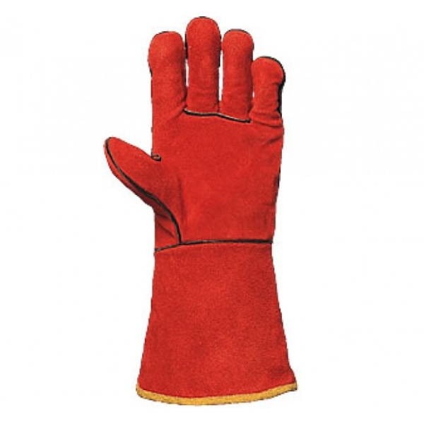 Работни ръкавици за заваряване от телешка кожаКод: 28090