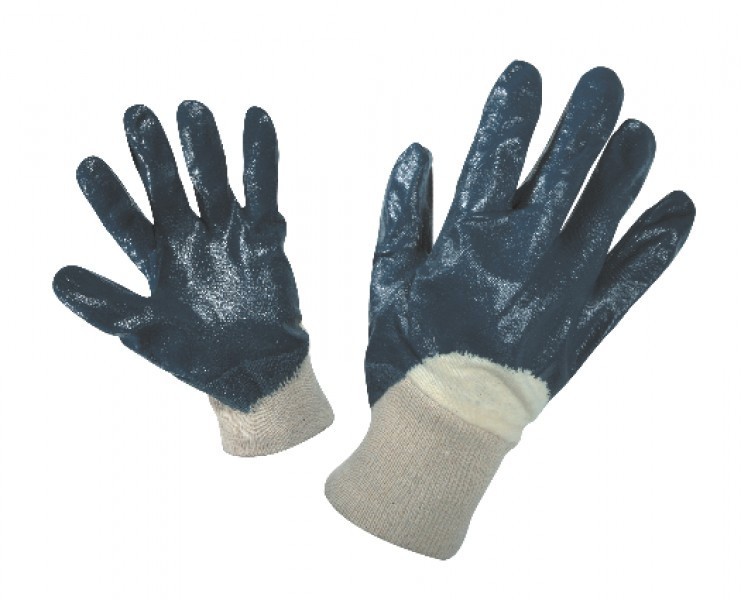 Работни ръкавици от трико, топени в нитрил HARRIER Код: 077075