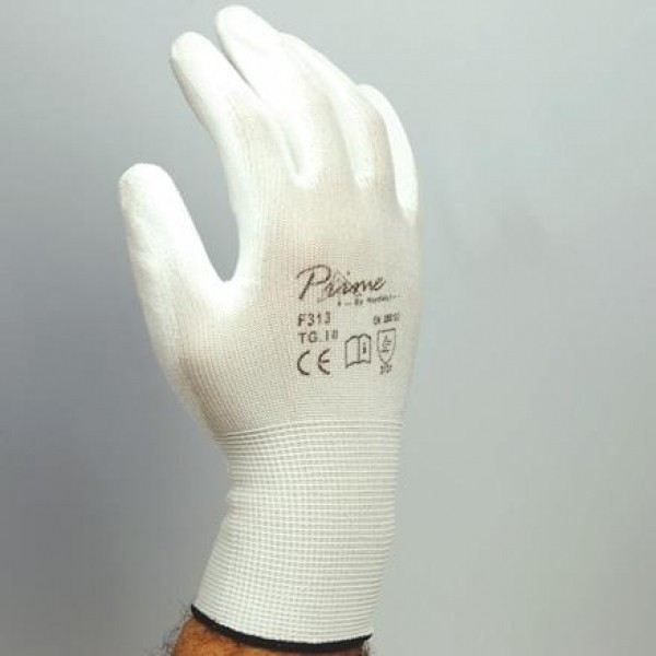 Работни ръкавици FG313 полупотопени в полиуретан - Код: 077022
